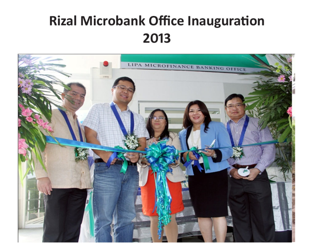 2013 PIAA Rizal Microbank Office Inauguration